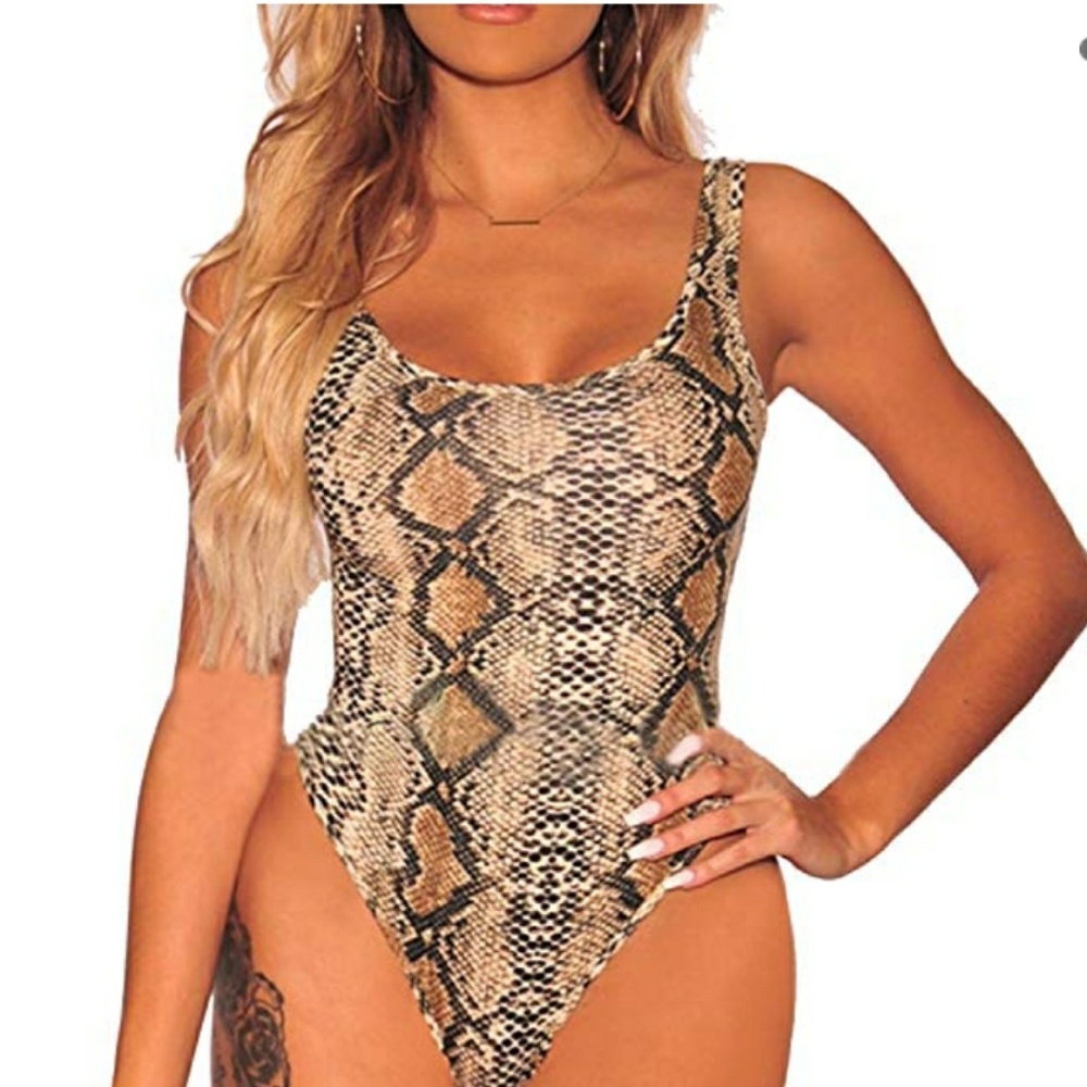 SNAKESKIN BODYSUIT
